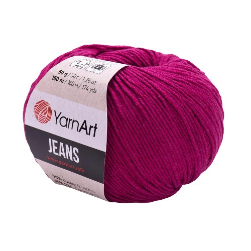 Priadza YarnArt Jeans 91 fuchsiová 50g/160m