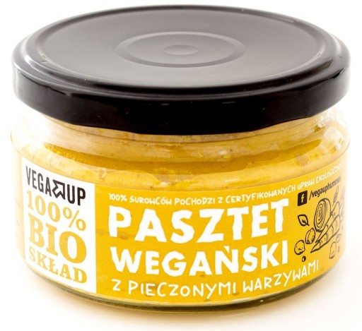 VEGÁNSKA PAŠKÁTA S PEČENOU BIO ZELENINOU 190 g - VEGA UP