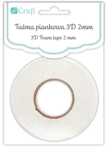 3D samolepiaca penová páska 0,5 cm x 2,2 m