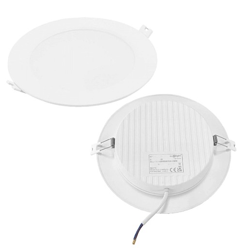 LED svietidlo zapustené zapustené okrúhle okrúhle očko 12W 4000K neutrálne