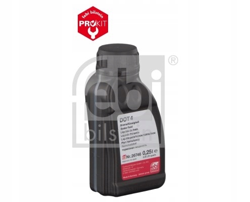 BRZDOVÁ KVAPALINA. DOT-4 0,25L 26746/FEB
