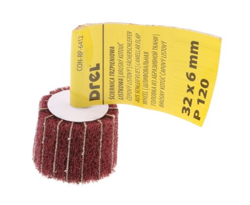 MONTOVANÉ KLAPOVÉ KOLESO S NETKANOU LÁTKOU 32x6 mm