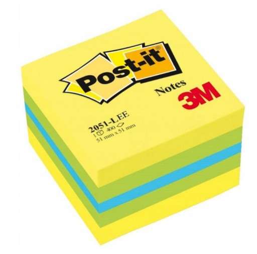 POST-IT SAMOLEPIACI BLOK 51x51 50x50 400 ks
