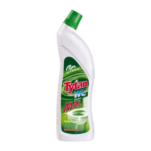 Tytan WC Max - Čistič toaliet, zelený - 1,2 l