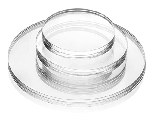 PLEXI PLEXI, ČISTÝ PLEXI 8mm, KRUH NA MIERU