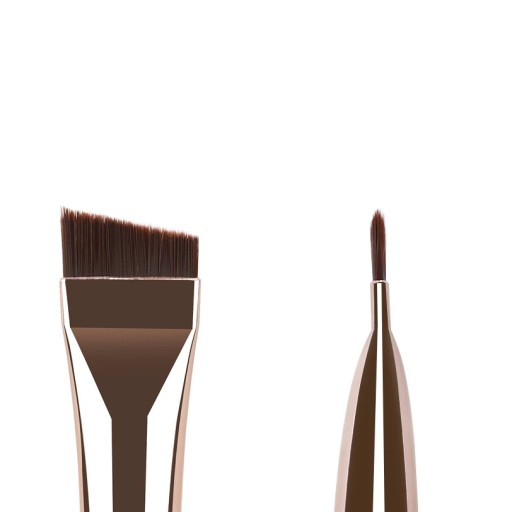 Sada šikmých štetcov na očný make-up, obočie, očné linky a linky Seol hennou