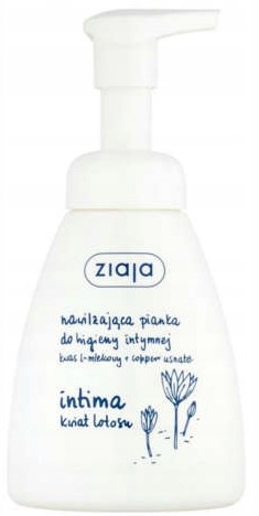 ZIAJA INTIMA hydratačná pena z lotosového kvetu 250ml