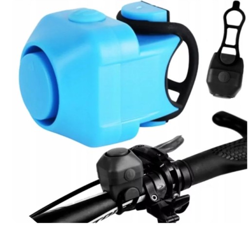 HLASITÝ ELEKTRONICKÝ BICYKEL ZVONČEK NA BICYKEL