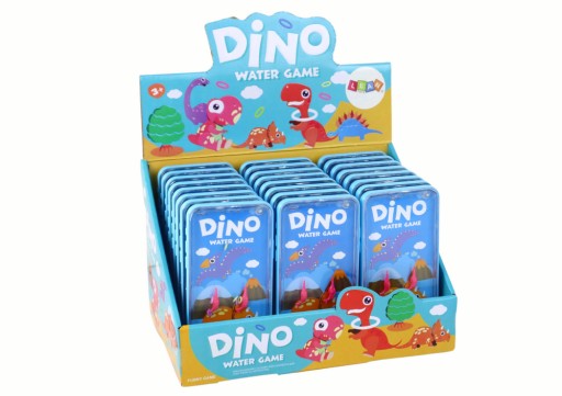 Vodná arkádová herná konzola Telefón Dinosaurus Modrý