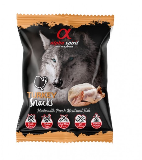 Alpha Spirit maškrta pre psov Morčacie kocky 50g