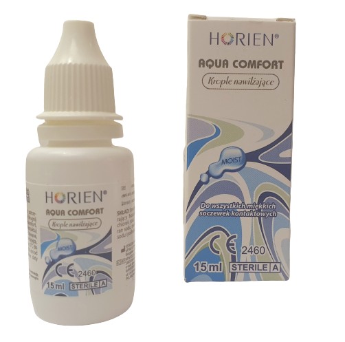 Zvlhčujúce očné kvapky Horien Aqua Comfort 15