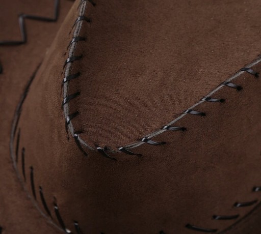 Country Western KOVBOJSKÝ KOVBOJSKÝ KLOBÚK HNEDÝ