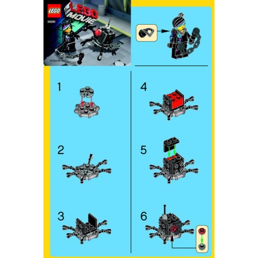 Lego manuál - Micro Manager Battle 30281