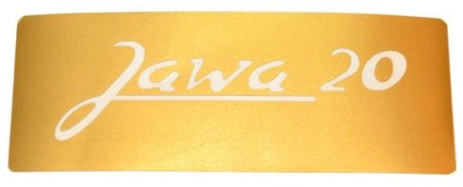 Nálepka Jawa 20 - maliarska šablóna