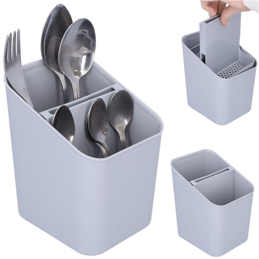 CUTLERY DRIPPER organizér kuchynská nádoba košík plastový stojan