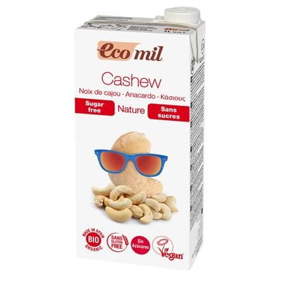 KEŠU NÁPOJ BEZ CUKRU BIO 1 L ECOMIL