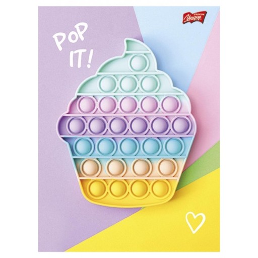 Unipap zápisník A5, 16 listov, 3 riadky, dievčenské vzory