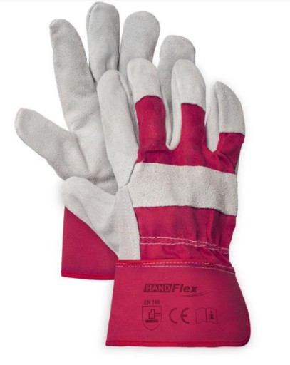 Rukavice HAND FLEX Premium zosilnená kožou EN388/420