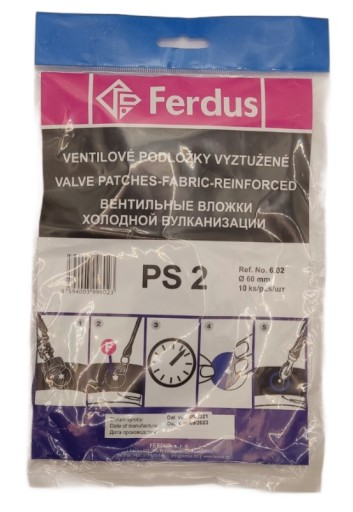 Záplata na poľnohospodárske rúrky pre SW ventil, studená alebo horúca PS 2 60mm 1 ks.