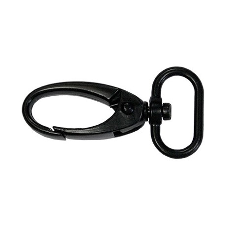 KARABÍNA KRABI 20 mm ČIERNA