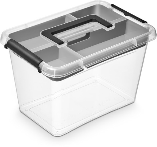 BOX KONTAJNER NA BLOKKY LEGOORGANIZER 6,5 L + VLOŽKA