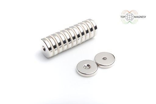 Magnetický krúžok MP 25x7,5x4,5x5 N38 na skrutku