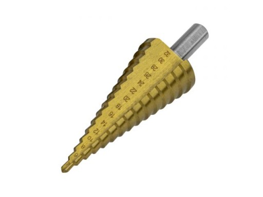 VIANOČNÝ STROMČEK vrtáky stupňovité 4-32mm 3 ks.