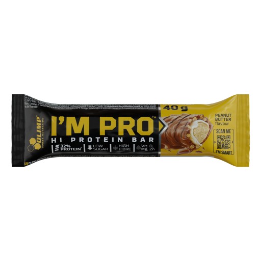 IM PRO proteínová tyčinka 40g Arašidové maslo