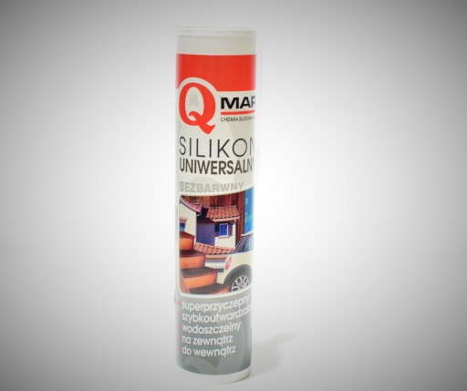 Qmar Univerzálny bezfarebný silikón 300ml