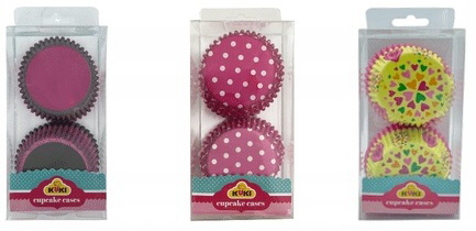 KUKI Muffin košíčky Cupcake návliečky 1 balenie 60 ks Rôzne prevedenia