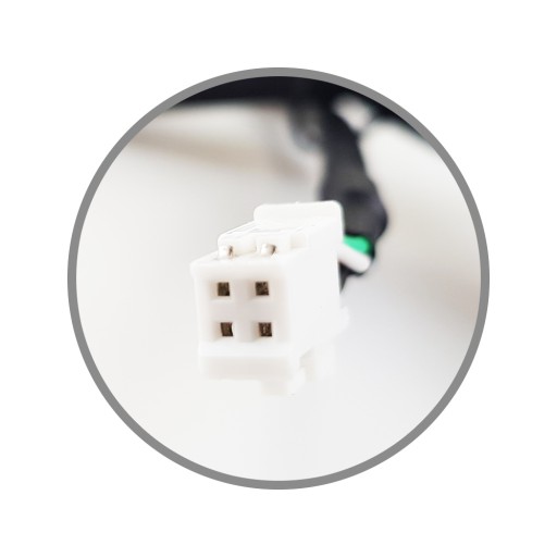 KONEKTOROVÝ KÁBLOVÝ ADAPTÉR USB PRE ANDROID RÁDIO 4 PIN