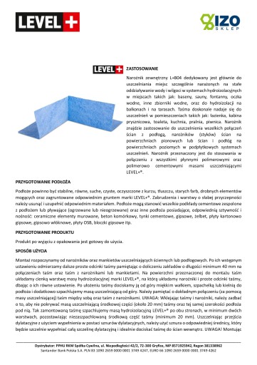 3D tesniaci roh 1 ks B04 Vonkaj