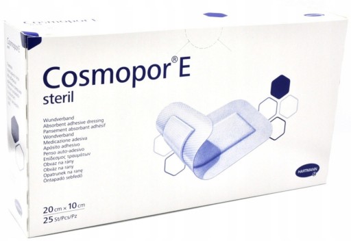 COSMOPOR E Sterilný obväz 20cm x 10cm 1 ks