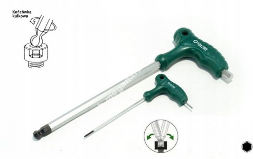 Imbusový kľúč, 4 mm, Jonnesway H10MB4100