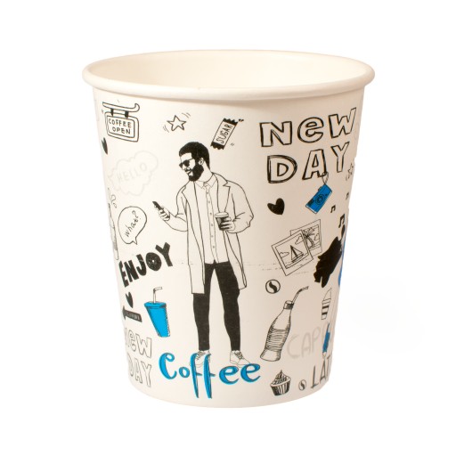 HRNKY NA KÁVU 250ML 100KS - NOVÝ DEŇ (na ďalší predaj)