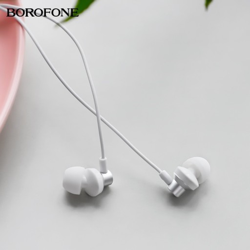 BM35 Audio slúchadlá 3,5 mm jack s KOVOVÝM mikrofónom