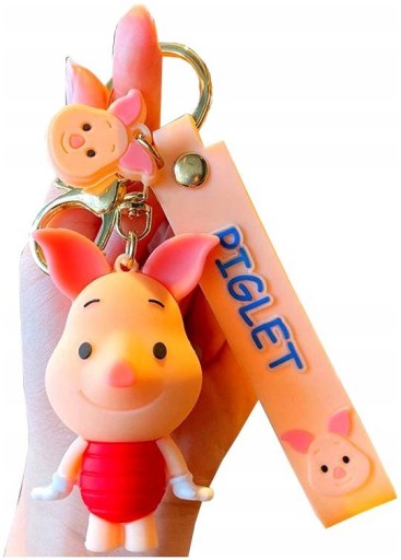 Peňaženka Piggy Keychain sladká taštička ružová Prasiatko ružová