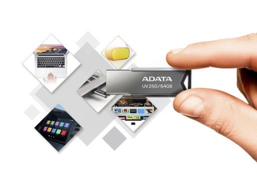 ADATA UV250 AUV250-32G-RBK kľúč 32GB USB 2.0 strieborný
