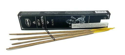 Dlhé prírodné vonné tyčinky HEM CHAMPA BLACK 15g