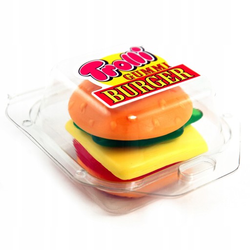Burger Trolli Mini Hamburger Party Fruit Gummies 10g x 17ks 170g