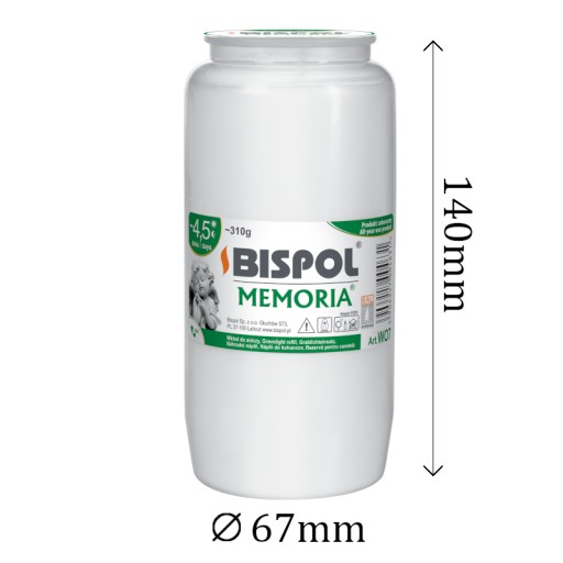Vložka do olejovej sviečky BISPOL WO7 108h 1 ks
