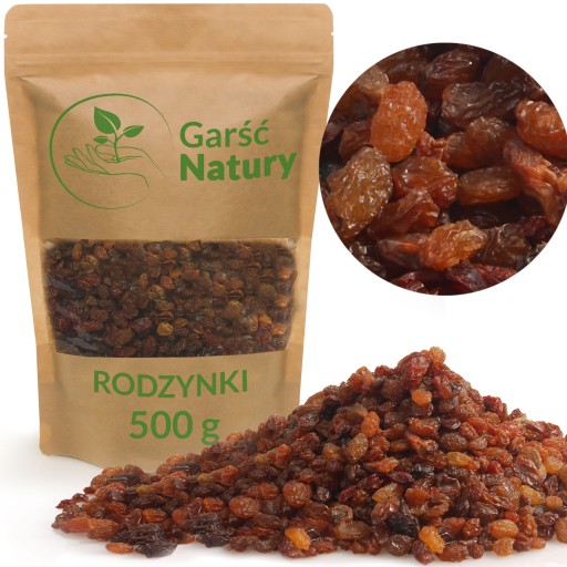 Sušené hrozienka, prírodné hrozno, 500g, 0,5kg