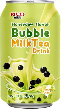 Mliečny čaj Melónový Medový Bubble Tea 350 ml RICO