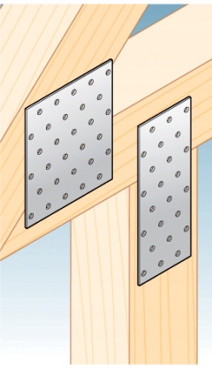 PP36 PERFOROVANÝ PLOCHÝ KONEKTOR 100x160 OCY