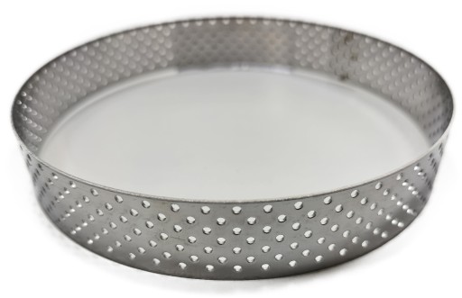 Perforovaný okraj, priemer 12 cm, tortová forma