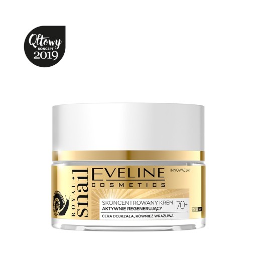 Krém na tvár Eveline Cosmetics Royal Snail 70+