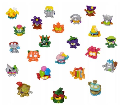 Super veci Zings Pouch Séria 12 bojová figúrka mutantov vo vrecku