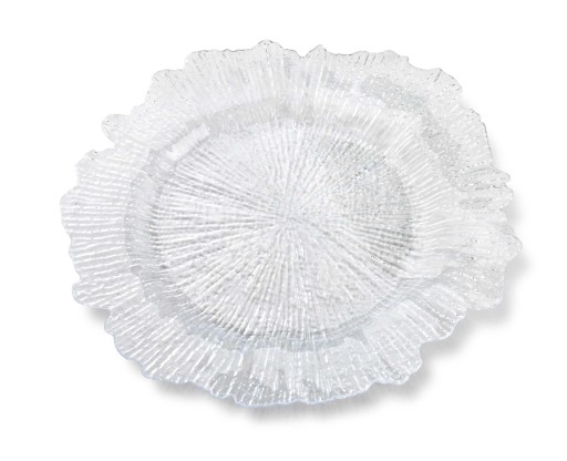 Podložka pod tanier Plastový stojan na tanier 33 cm, priehľadný