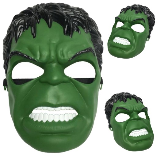 HULKOVÁ MASKA PRE CHLAPCA PRE DETI AVENGERS SUPERHRDINA JEDNODUCHÁ NA PLES