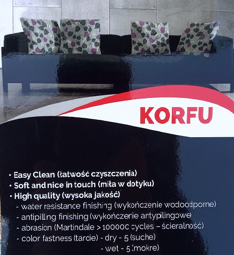 KORFU LÁTKA ako melva, avelino - 9 farieb